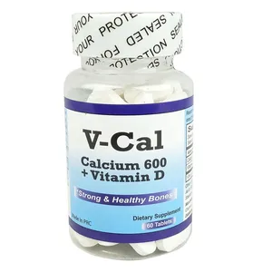 V-Cal Calcium 600 + Vitamin D 60 Tablets (Box of 60)