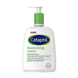 Cetaphil Moisturizing Lotion for Normal to Dry Skin with Glycerin, Vitamin B3 & B5 591ml