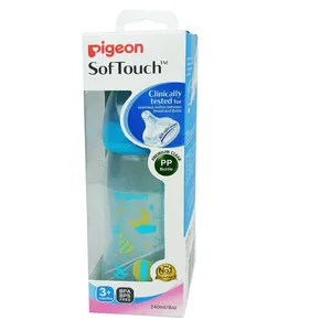 Pigeon Soft Touch Feeding Bottle 240ml (3+month) (Code-78183)
