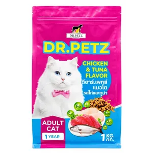 DR. PETZ Adult Cat Chicken & Tuna Flavor 1kg