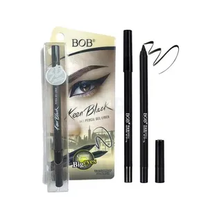 BOB Keen Black Waterproof Pencil Gel Liner Kajal