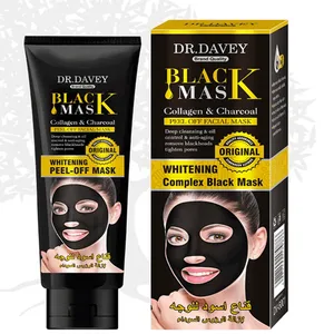 Dr. Davey Collagen & Charcoal Peel Off Facial Black Mask