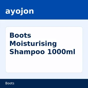 Boots Moisturising Shampoo 1000ml