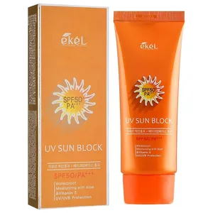 Ekel Aloe & Vitamin E Sun Block Cream SPF50 PA+++ 70ml