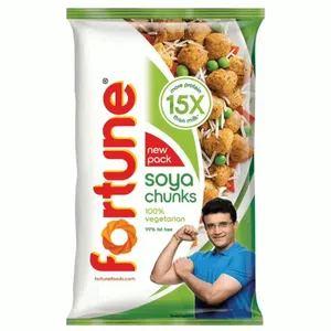 Fortune Soya Chunks 100% Vegetarian 1kg