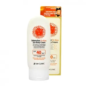 3W Clinic Intensive Dr. Kim Sun Body Cream SPF40 PA++
