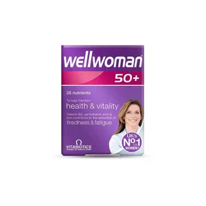Vitabiotics Wellwoman 50 Plus 30 Tablets