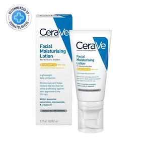Cerave AM Facial Moisturising Lotion SPF 50 Skin with Ceramides,Niacinamide and Vitamin E for Normal to Dry 52ml