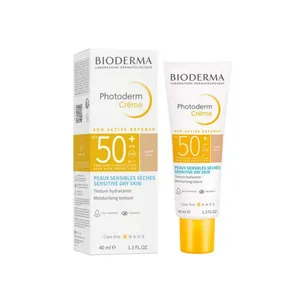 Bioderma Photoderm Creme Claire Light Sun Active Defense SPF 50+ for Sensitive Dry Skin