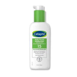 Cetaphil Daily Moisturizer Sunscreen with SPF 15 for Dry to Normal, Sensitive Skin 118ml