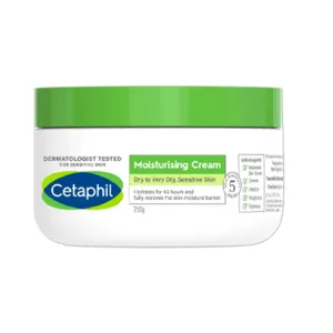 Cetaphil Moisturising Cream for Dry to Very Dry, Sensitive Skin 250g