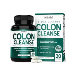 Colon Cleanse & Detox for Gentle Laxative & Bowel Relief for Stomach Bloating & Gut Loss Support 30 Tablets