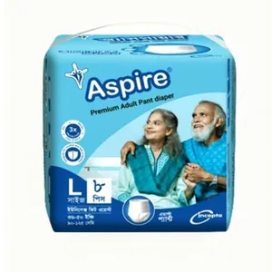 Aspire Adult Diaper Pant L 8's Pack