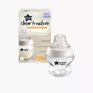 Tommee Tippee Closer to Nature Anti-Colic BPA Free Baby Feeding Bottle (0m+) - 150ml