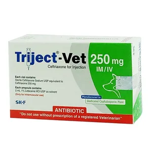 Triject-Vet 250mg IM/IV