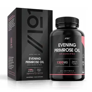 ALPHA01 Evening Primrose Oil 60 Capsules -1300mg (Box of 60)