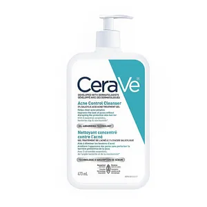 Cerave Acne Control Cleanser with 2% Salicylic Acid Acne Treatment 473ml