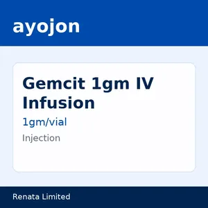 Gemcit 1gm IV Infusion