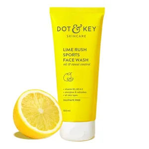 Dot and Key Lime Rush Sports Face Wash for Oil & Sweat Control