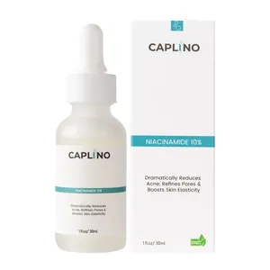 Caplino Niacinamide 10% Serum Reduces Acne, Refines Pores & Boost Skin Elaticity