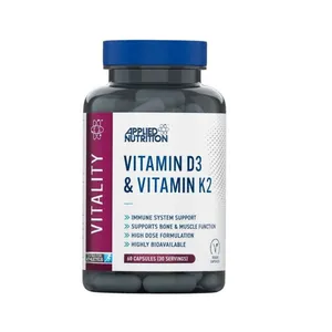 Applied Nutrition Vitamin D3 & Vitamin K2 Capsules