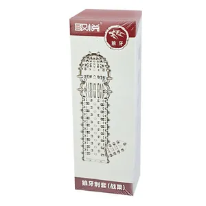 Crystal Silicone Sheaths Reusable Red Condom 28g (Length- 125mm, Wide- 41mm)