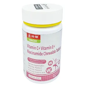 Haodi Vitamin C+ Vitamin E+ Niacinamide Chewable Tablets