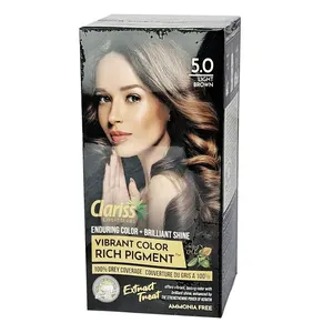Clariss Hair Color Enduring Color 5.0 Light Brown