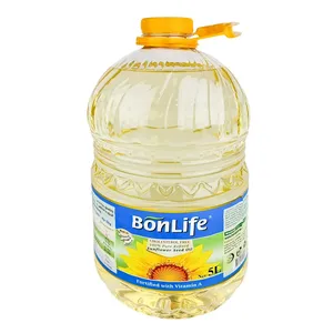 Bonlife Cholesterol Free 100% Pure Refined Sunflower Seed Oil 5000ml