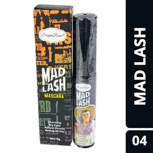 Dragon Ranee Mad Lash Mascara Charming Big Eyes Natural Rotating All Day Shade 04 5g