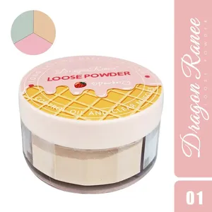 Dragon Ranee 3 in 1 Loose Powder For Long Lasting Makeup Setting Shade 01 10g