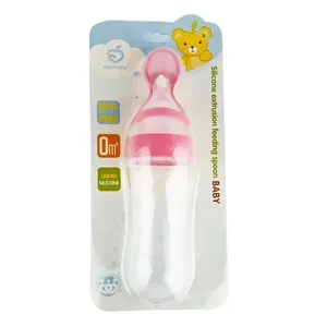 AppleBear Silicone Extrusion Feeding Spoon (AB-656)