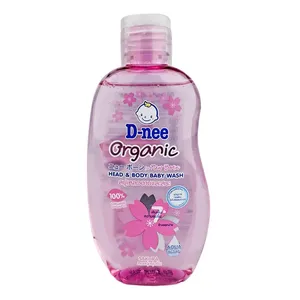 D Nee Organic Head & Body Baby Wash Sakura For Newborn 125ml