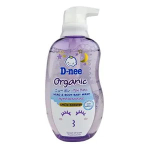 D Nee Organic Sweet Dream Head Body Baby Wash Smile Booster 380ml
