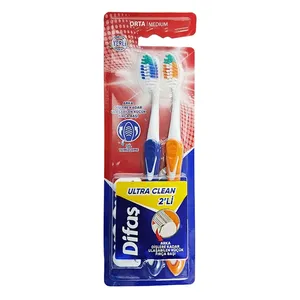 Difas Ultra Clean Set 2'Li Toothbrush (2's Set)