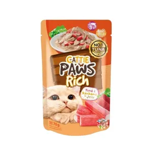 Cattie Paws Rich Tuna & Kanikama in Jelly 70g