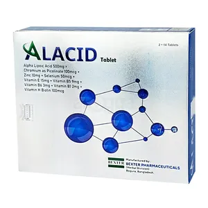 Alacid Alpha Lipoic Acid (Box of 28)