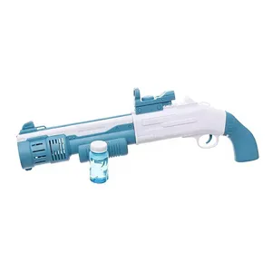 Automatic Gatling Bubble Gun – Electric Bubble Blower Machine for Kids | 10-Hole Outdoor Summer Bubble Toy for Endless Fun