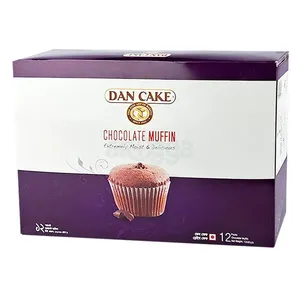 Dan Cake Chocolate Muffin Extremely Moist & Delicious 12pcs Pack