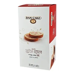 Dan Cake Strawberry Swiss Roll Delicate & Delicious 200g