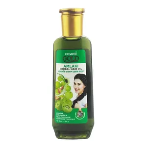 Emami Gold Amlaki Herbal Hair Oil – Fortifies Scalp for Longer, Stronger & Healthier