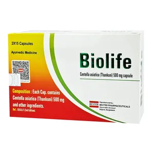 Biolife Centella Asiatica (Thankuni) – 500 g (Box of 30)