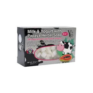 YC 6in1 Milk & Yogurt with Papaya Herbal Soap 100g
