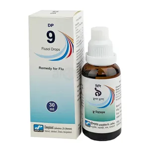 Flusol Drops DP 9 – (30ml)Homeopathic Remedy for Cold, Flu, Cough, Fever