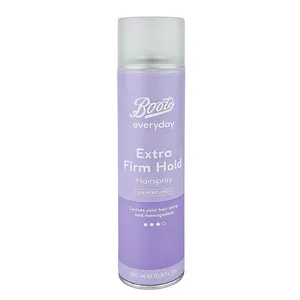 Boots Everyday Extra Firm Hold UnPerfumed Hair Spray – 300ml
