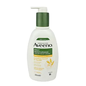 Aveeno Daily Moisturising Apricot & Honey Scent Body Cream 300ml