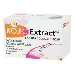 D-ne Gold Kojic Extract & Gluta Collagen Soap 135g
