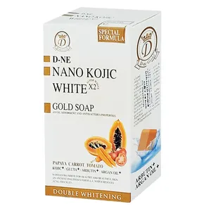 D-ne Gold Nano Kojic White Gold Soap Papaya Carrot Tomato 160g