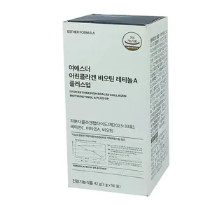 ESTHER FORMULA Fish Scales Collagen Biotin Retinol A Plus Up 42g(3 g × 14 packets )