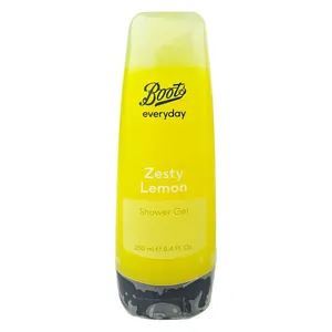 Boots Everyday Zingy Lemon Shower Gel (UK) 250mL
